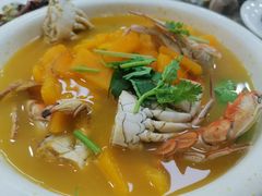 蟹块炖倭瓜-聚德福海鲜家常菜(刘庄店)