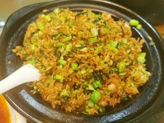 青菜腊肉烘饭-芙蓉凰花园酒楼