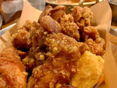 黄油蒜炸鸡块-富乐满韩国正宗炸鸡韩国料理(虹泉路店)