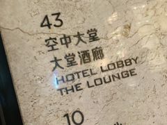 -无锡苏宁JW万豪酒店-大堂酒廊