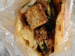 -清真回族八哥秘制饼夹菜