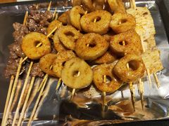 -路边摊小炉子烧烤