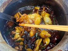 -长城砂煲田鸡粥