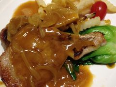 洋葱猪扒拼羊扒-翠苑餐厅(石硖尾店)