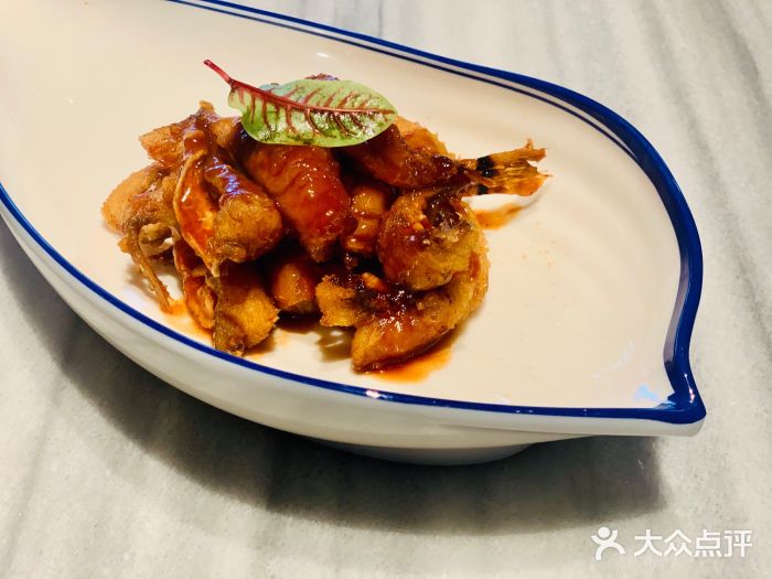 厦门万豪酒店及会议中心大堂吧·海景下午茶酱香小黄鱼图片