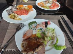 -大中华希尔顿酒店-念自助餐·海南美食·三文鱼