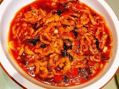 鱼香锅巴肉丝-刘胖子家常菜·蹄花焖藕(兴业店)