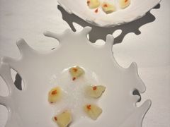 朝鲜蓟配橄榄柠檬泡沫-量子制造·元创意料理(李公堤店)