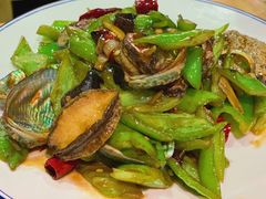 辣炒小鲍鱼-吕氏疙瘩汤·私家菜馆(慈云寺店)