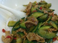 黄瓜炒肉-德天顺盖码饭(人民西路店)