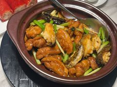 姜葱鲍鱼鸡煲-陶陶居酒家(新天地店)