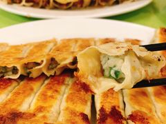 韭菜鲅鱼锅贴-大眼锅贴水饺(河东店)