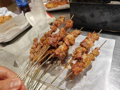 烤羊肉串-幸福路方方烧烤