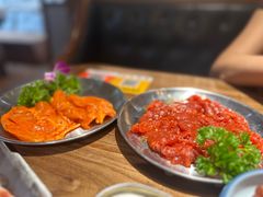 -明洞阿姨·韩式酱蟹烤肉·创意料理(三元桥店)