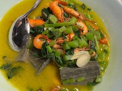 河虾青菜烧黑豆腐-杭州雅谷泉山庄酒店-餐厅