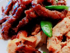 牛柳荷兰豆-龙之梦万丽酒店青餐厅