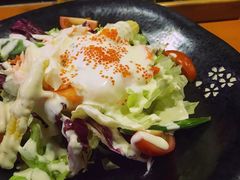温泉蛋海鲜色拉-熊串烧亭.居酒屋(珠江路店)