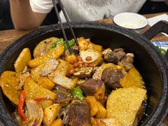 -老钟家烤羊排·敦伊阁清真餐厅胡羊焖饼