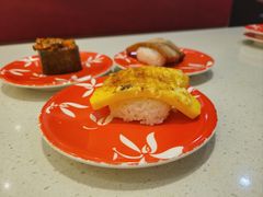 焦糖鸡蛋寿司-京樽回転寿司(奥林匹克店)