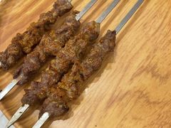 烤羊肉串-石榴花新疆清真餐厅(莫愁湖店)