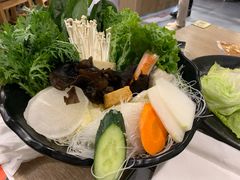 经典蔬菜拼盘-呷哺呷哺(新世界百货望京店)