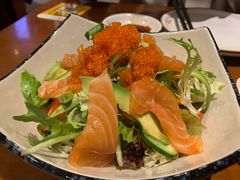 什锦牛油果三文鱼沙拉-気楽亭和食料理(气乐亭大世界本店)