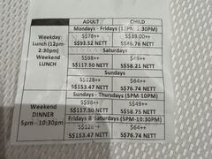 -RISE RESTAURANT(滨海湾金沙店)