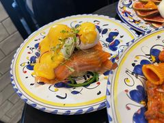三文鱼水波蛋-Alimentari Grande(东湖路店)
