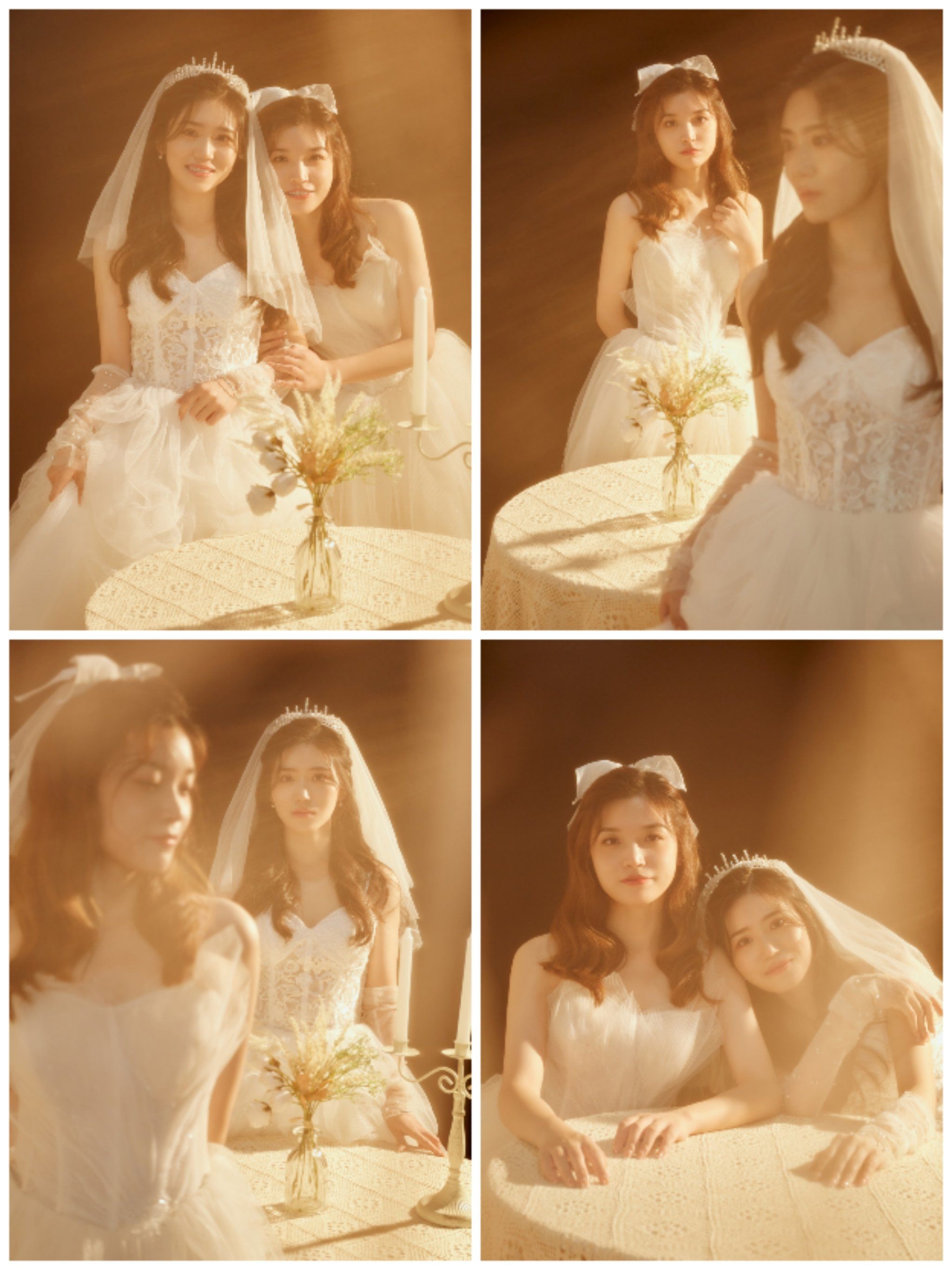 闺蜜婚纱写真|专属于姐妹两人的仪式感93