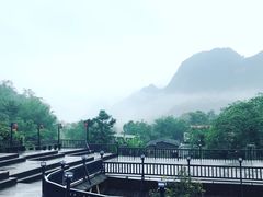 -天门沟九州驿站树上汤泉