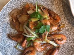 葱爆沙虾-海鸿荟·沿江菜(中山北路店)