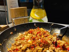 干锅蛋香花猪肉-时间仓(月湖公园店)