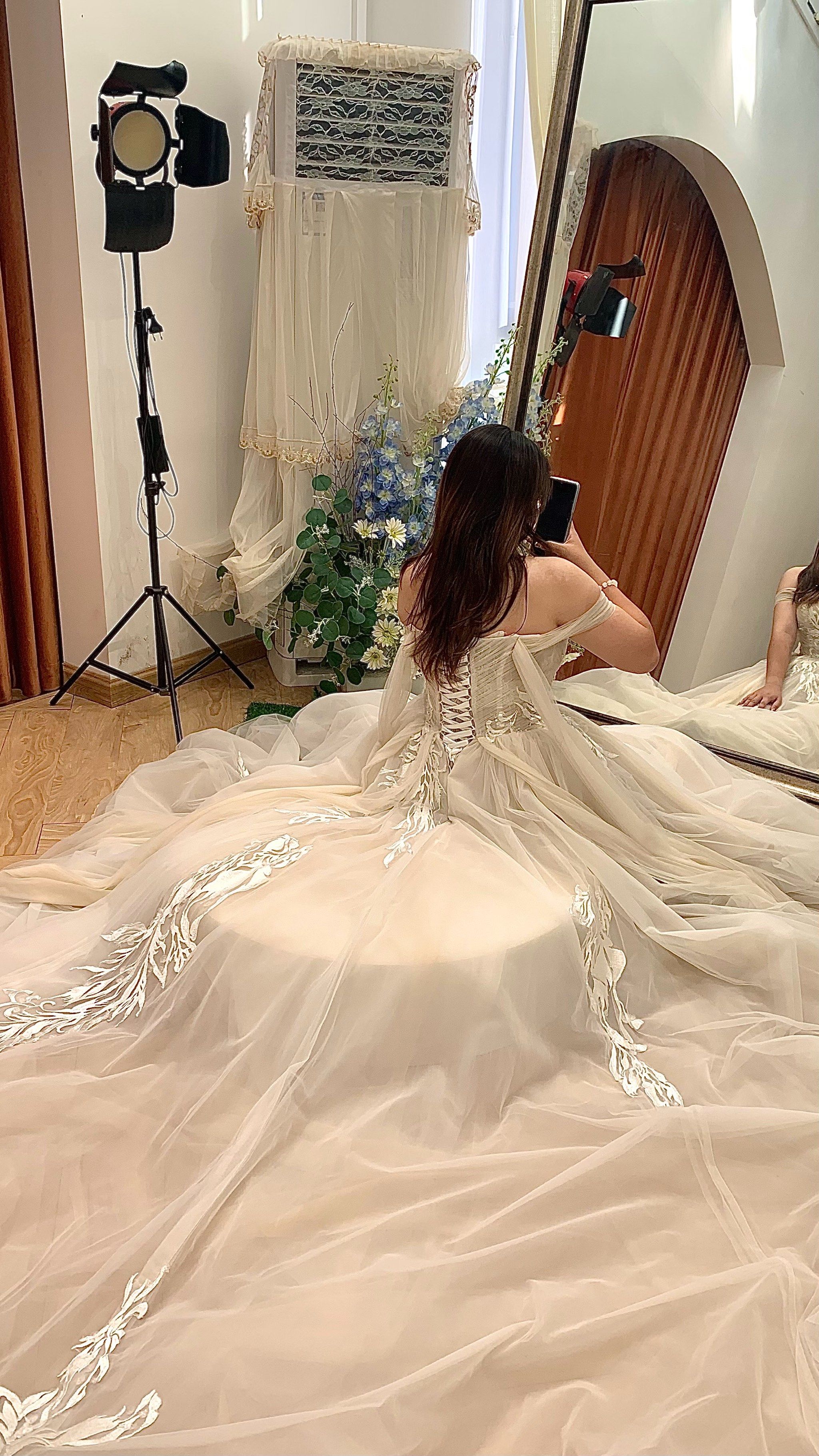 我的梦幻婚纱初体验