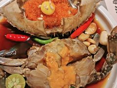 -草家酱蟹炭火烤肉店(珲春南路一店)