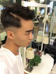 马明阳男士复古油头设计-東田造型