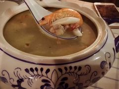 海鲜月婆鸡汤-在湖边私厨小馆