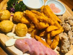 台湾传统小吃拼盘-芒果爆爆(东海缤纷店)