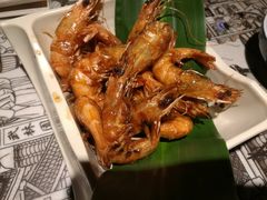 胡味油爆虾-绿茶餐厅(燕郊永旺店)