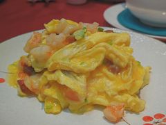 滑蛋叉烧粒炒虾仁-北园酒家(小北路店)