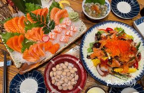 Salmon Sashimi Platter