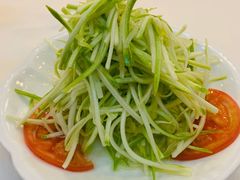 凉拌葫芦丝-九花山烤鸭店