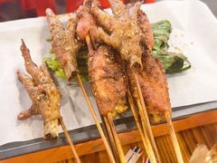 烤猪肉大串-冶建镜子·老南昌大排档·江西虾王(总店)