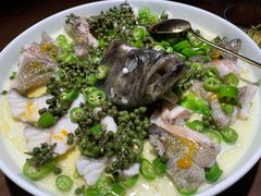 青青椒麻龙胆鱼-CHIC1699远洋私厨
