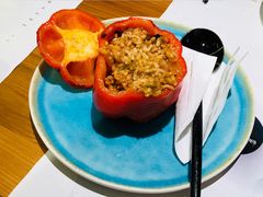 柿子椒焗饭-HELLO MUSAE 拾光缪斯餐厅·纯正希腊风味(苏州中心店)