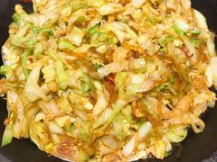 铁板包菜炒粉丝-西贝莜面村(上海百联西郊店)