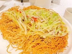 韮黄肉丝二面黄-老人和饭店(打浦路店)