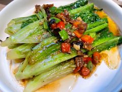 豆豉鲮鱼油麦菜-渔语鱼酸菜鱼新川菜(万象城店)