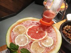 西瓜酒-青瓦炭韩潮烤肉(花园道店)