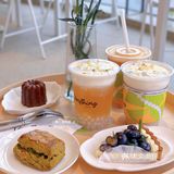 想不到人挤人的海天公园有这么chill的cafe