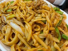 五花肉炒刀削面-韩师傅老大同刀削面(北苑路店)